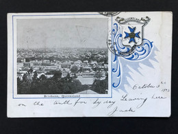 AUSTRALIA Queensland 1903 Postcard To Wales With Postage Due Marks Brisbane To Pembrokeshire - Covers & Documents