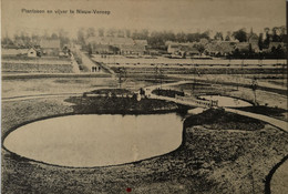 Nieuw Vennep (gem. Haarlemmermeer) Plantsoen En Vijver Te 1918 Schaafplekje - Sonstige & Ohne Zuordnung