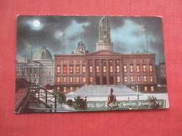 Night View    City Hall   Brooklyn - New York > New York City > Brooklyn      Ref 5191 - Brooklyn