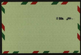 AEROGRAMME 1973-74 8a Handstamped Surcharge On Formula Aerogramme With ALL PRINTING OMITTED (stamp, Inscriptions & Addre - Afghanistan