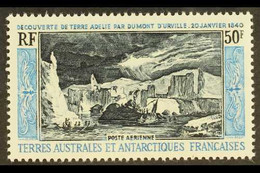 T.A.A.F. 1965 50f Discovery Of Adelie Land, Airmail Issue, Yvert 8, SG 38, Never Hinged Mint. For More Images, Please Vi - Autres & Non Classés