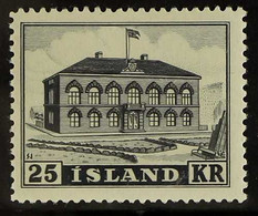 1952 25k Black Parliament Building, SG 308, Facit 311, Never Hinged Mint For More Images, Please Visit Http://www.sandaf - Autres & Non Classés