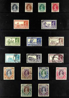 1937-1965 COMPLETE FINE USED COLLECTION On Stock Pages, ALL DIFFERENT, Includes 1937-40 Set, 1948 Gandhi Set, 1949-52 Se - Autres & Non Classés