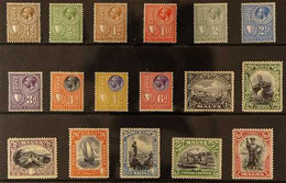 1930 Complete Set, SG 193/209, Fine Mint, Fresh (17 Stamps) For More Images, Please Visit Http://www.sandafayre.com/item - Malte (...-1964)