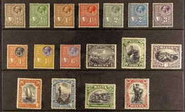 1930 Definitives Inscribed "POSTAGE (&) REVENUE" Complete Set, SG 193/209, Fine Mint. Fresh And Attractive. (17 Stamps)  - Malte (...-1964)