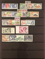 1937-51 KGVI FINE USED Collection, Basically Complete, SG 57/80, Plus 2d Perf.12. (25 Stamps) For More Images, Please Vi - Iles Salomon (...-1978)