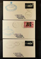 POSTAL AGENCIES COVERS COLLECTION 1970-74 Collection Of Covers Bearing Various Definitive Or Commemorative Stamps With E - Iles Salomon (...-1978)