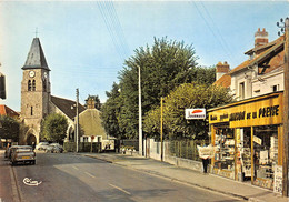 78-SAINT-REMY-LES-CHEVREUSE- RUE DE LA RÉPUBLIQUE ET L'EGLISE - St.-Rémy-lès-Chevreuse