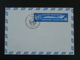 Entier Postal Stationery Aerogramme Nations Unies United Nations 1969 Ref 99823 - Aéreo