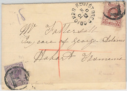 51784 - AUSTRALIA: VICTORIA  -  POSTAL HISTORY - REGISTERED COVER From BENDIGO - Cartas & Documentos