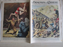 # DOMENICA DEL CORRIERE N 15 -1957 AMERICANI TRUCIDATI IN IRAN / SALVATAGGIO ACROBATA CIRCO FRANCESE - First Editions