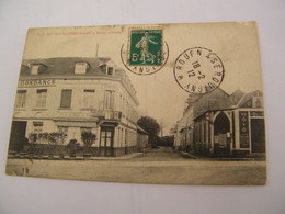 CPA - Bourgtheroulde  (27) - Route D'Elbeuf -Hôtel Corne D'Abondance - 1912 -  SUP  (FR 16) - Bourgtheroulde