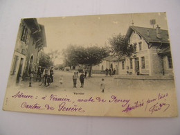 CPA - Suisse - Vernier - Avenue De La Gare - Boulangerie - 1903 -  SUP  (FR 22) - Vernier