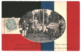 CPA Carte Postale -France-Frontière , Bonhomme Sur La Route De Colmar - Kaysersberg à Plainfaing, Fraize  VM38143 - Customs