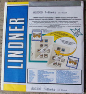 Lindner - Feuilles NEUTRES LINDNER-T REF. 802 305 P (3 Bandes) (paquet De 10) - A Bandes