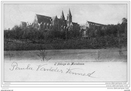 MAREDSOUS ..--  Abbaye . 1908 Vers SAINT - GILLES ( Mme ROBERTY ) . Voir Verso . - Anhee