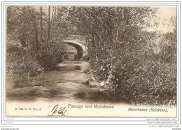 MAREDSOUS ..-- Scieries . 1904 Vers BOUILLON ( Melle Lucie BRACONNIER ) .    Voir Verso . - Anhee