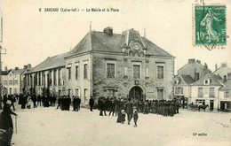 Savenay * La Mairie Et La Place * Hôtel De Ville * Justice De Paix * Buvette De La Mairie - Savenay