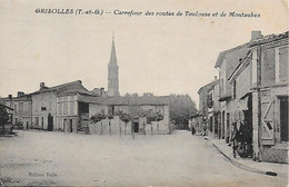 82)   GRISOLLES  -  Carrefour Des Routes De Toulouse Et De Montauban - Grisolles
