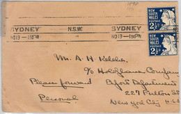 56513 -  AUSTRALIA  New South Wales  - POSTAL HISTORY:   COVER To The USA 1898 - Lettres & Documents