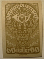 DEUTSCH OSTERREICH 25 & 60 Heller Timbres Neufs  Sans Dents - Other & Unclassified