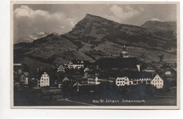 NEU ST. JOHANN Johanneum Verlag A. Lichtensteiger Dietfurt Gel. 1924 N. Gonten - Lichtensteig