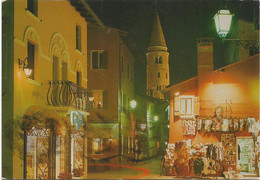 AA1900 Caorle (Venezia) - Centro Storico - Notturno Notte Nuit Night Nacht Noche / Viaggiata 1997 - Autres Villes