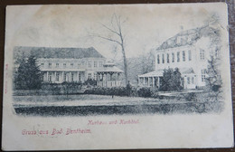 AK Gruß Aus Bad Bentheim, Kurhaus Und Kurhotel, Gelaufen 1902 - Bentheim