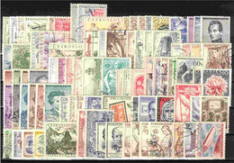 Tchécoslovaquie 1956-1958 Lot Avec Timbres Obliteré - Lots & Serien