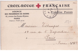 1915 - PRISONNIER De GUERRE FRANCAIS En ALLEMAGNE - CP CROIX-ROUGE CHANGEMENT De CAMP MESCHEDE => HEUBERG Bei KONSTANZ - Croce Rossa