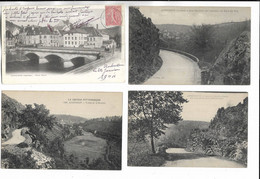23 - Lot De 4 Cartes Postales D' AUBUSSON ( Creuse ) - Voir Le Scan Et Liste Ci-dessous - Aubusson