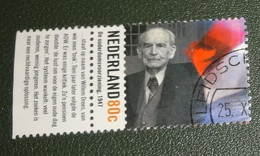 Nederland - NVPH - 1846 - 1999 - Gebruikt - Cancelled - Hoogtepunten 20e Eeuw - Drees - AOW - Ouderdomsvoorziening - Tab - Used Stamps
