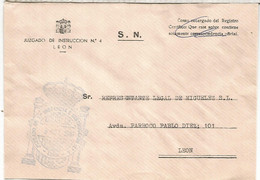 LEON CC FRANQUICIA JUZGADO DE INSTANCIA NUM 4 1987 - Franquicia Postal