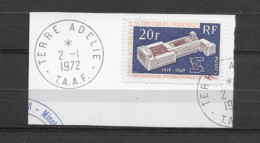 1970 USED TAAF Mi 55 On Piece - Used Stamps