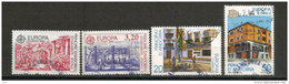 ANDORRA /ANDORRE.Europa 1990, Bureaux De Poste En Andorre, 4 Timbres Oblitérés, 1 ère Qualité - Usati