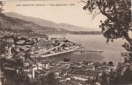 **  MONACO   ***  Monte Carlo  Vue Générale Timbrée TTB - Monte-Carlo