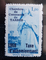 Grève Mai 1968 Chambre De Commerce TB 1F N° 10 Neuf  Tarbes - Sciopero