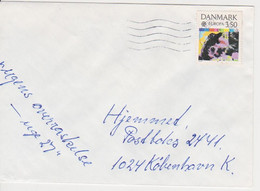 LETTER DENMARK NICE STAMPS EUROPA CEPT - Lettres & Documents