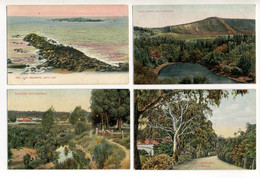 Abt 1910 South Australia Four Unused Colour Postcards CPA  Gambier, Port Elliot, Clare, Norton - Altri & Non Classificati