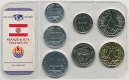 Französisch Polynesien 2008/09 Kursmünzen 1 - 100 Francs Im Blister, St (m4115) - French Polynesia