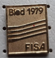 World Rowing  Championship Bled 1979 FISA SLOVENIA Ex Yugoslavia Pin - Roeisport