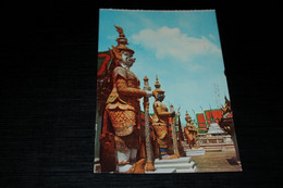 33138-                    THAILAND, BANGKOK, SCENERY OF WAT PRA KEO, TEMPLE OF THE EMERALD BUDDHA - Thaïlande