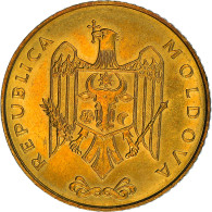 Monnaie, Moldova, 50 Bani, 1997, SUP+, Brass Clad Steel, KM:10 - Moldova