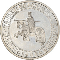 Monnaie, Espagne, Juan Carlos I, 5 Ecu, 1990, Madrid, SUP+, Argent, KM:M30 - Test- Und Nachprägungen