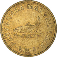 Monnaie, Macédoine, 2 Denari, 2006, TTB, Laiton, KM:3 - Noord-Macedonië