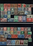 IRELAND Surcharge Lot Collection Avant 1940 Et Jusqu'en 1966 - Colecciones & Series