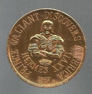 Token, Jeton De MARDI GRAS, 1967, Etats Unis, New Orleans , Hermes Coin Of Olympus, 2 Scans,frais Fr 1.95 E - Autres & Non Classés