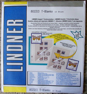 Lindner - Feuilles NEUTRES LINDNER-T REF. 802 213 P (2 Poches) (paquet De 10) - Für Klemmbinder