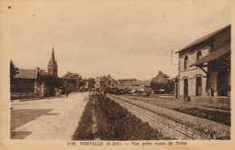 76 - YERVILLE - Vue Prise Route De Totes - Yerville