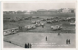 Delcampe - BRON - N° 251 - PORT AERIEN DE BRON - AVIONS DE TOURISME PRENANT PART AU TOUR DE FRANCE (AVIONS) - Bron